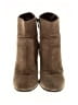 Tod's Brown Ivory Ankle Boots Size 10 - photo 2