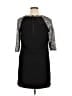 Ann Taylor LOFT Tweed Black Casual Dress Size M (estimated) - photo 2
