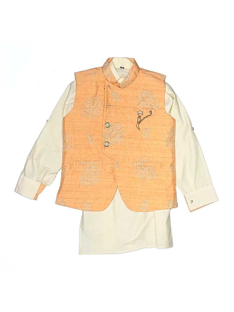 Pre-owned Unbranded Kids' Vest In Orange