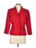 Maggy L 100% Polyester Red Blazer Size 10 - photo 1