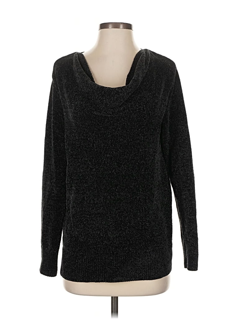 Pre-owned Jm Collection Pullover Sweater In Black