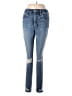 Good American Hearts Blue Jeans Size 6 - photo 1