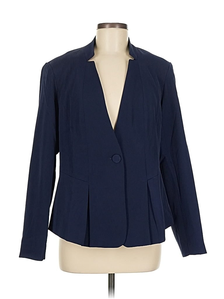 Pre-owned Unbranded Blazer Jacket In Blue