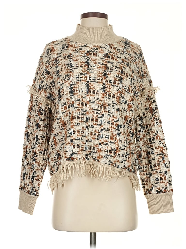 Pre-owned Lily Pullover Sweater In Brown