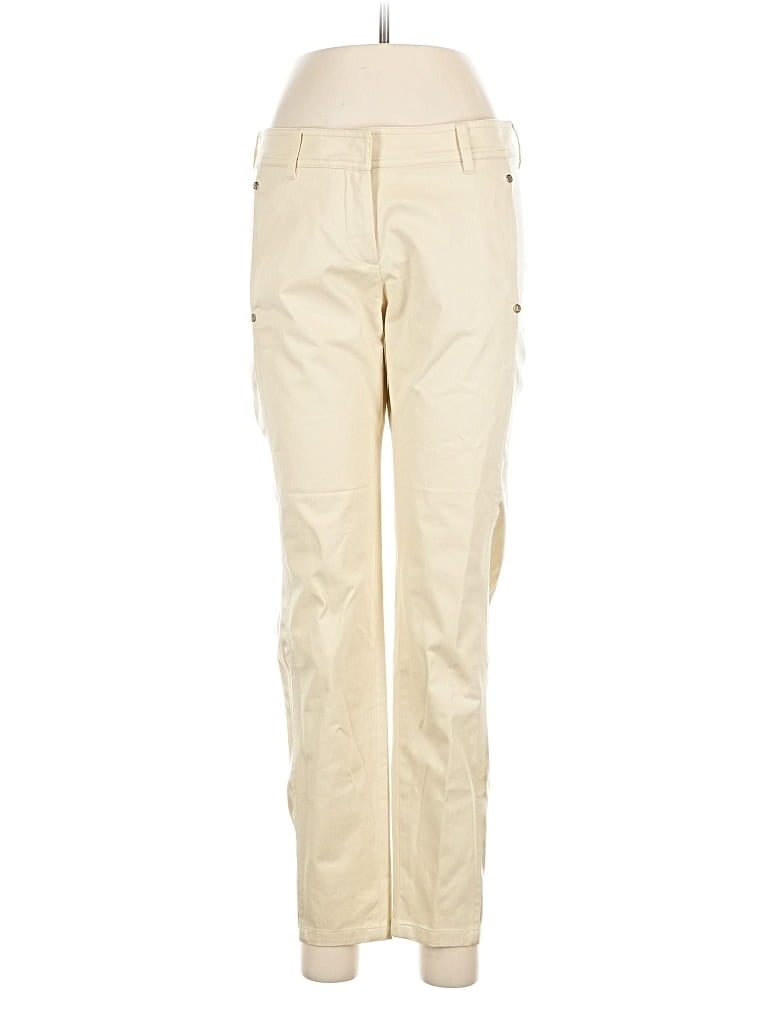 Pre-owned Roberto Cavalli Cargo Pants In White