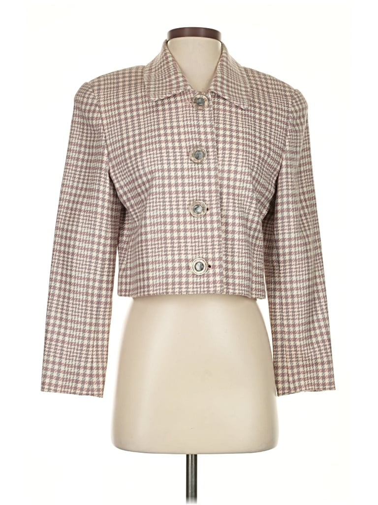 ASSORTED BRANDS Pre-owned Wool Blazer Jacket In Brown