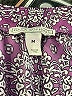Dana Buchman Purple 3/4 Sleeve Blouse Size M - photo 7
