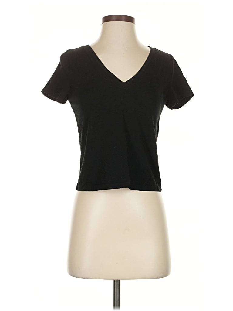 Pre-owned Old Navy Short Sleeve T-shirt In Black