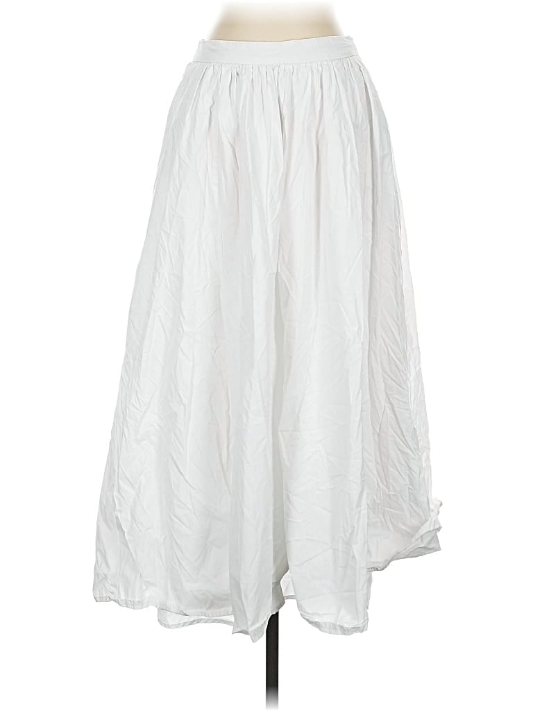 Pre-owned Commense Casual Skirt In White