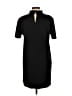 Zara Solid Black Casual Dress Size L - photo 2