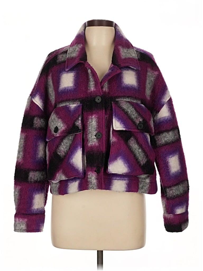 Pre-owned Blanknyc Blank Nyc Jacket In Purple