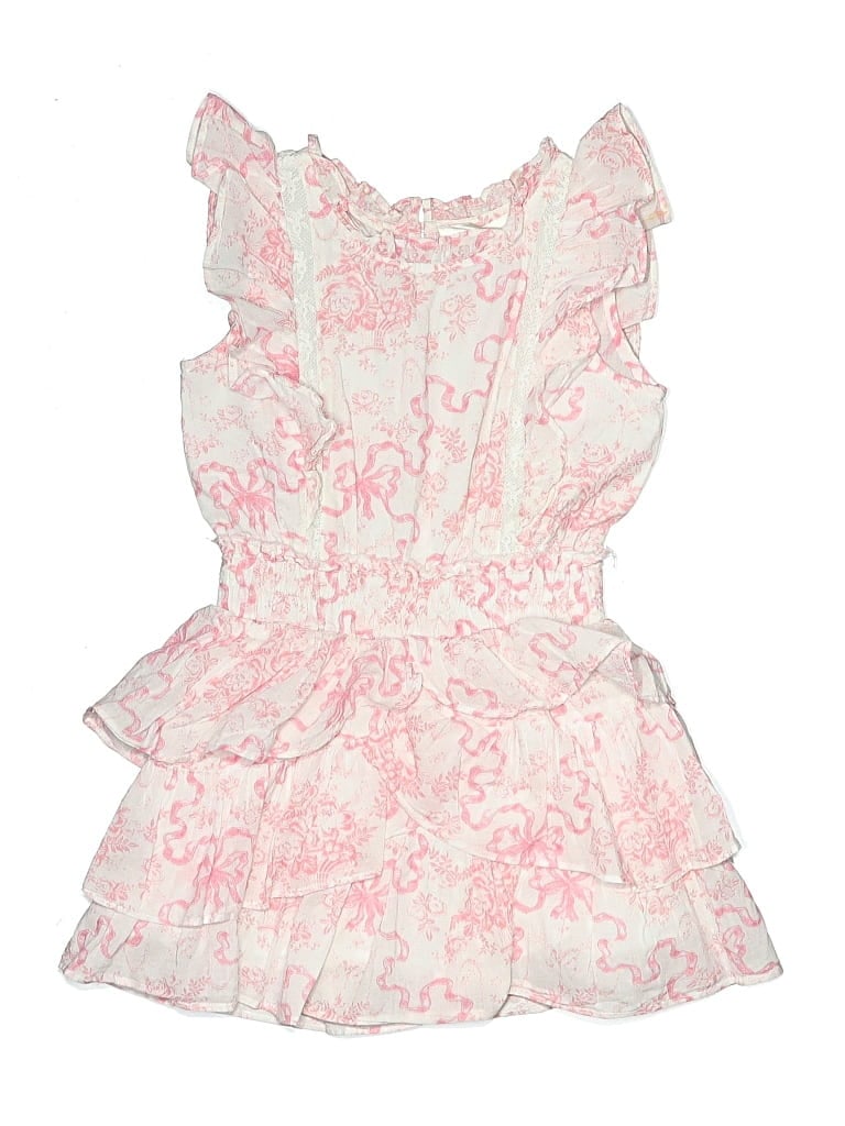 Pre-owned Loveshackfancy Kids' Dress In Pink