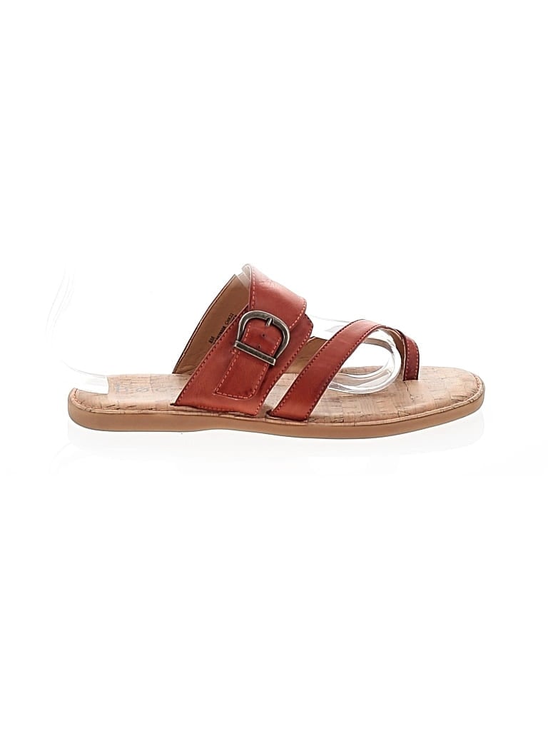 Pre-owned B.o.c. Sandals In Brown
