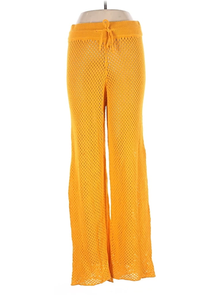 Pre-owned Weworewhat Casual Pants In Yellow
