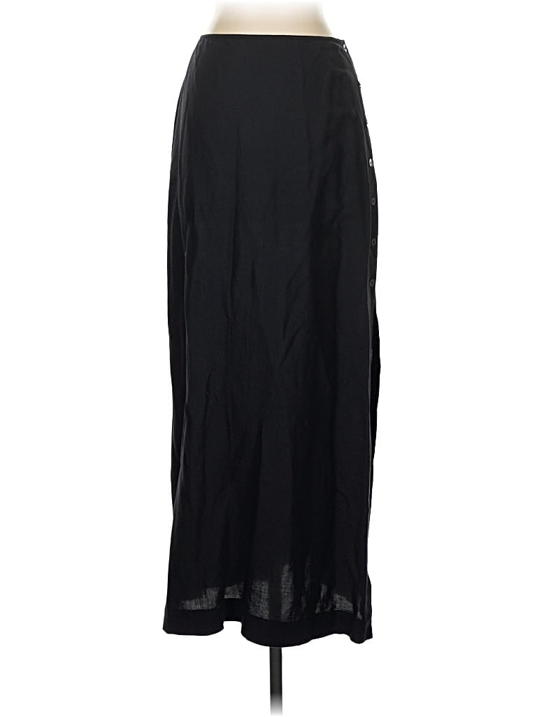 Pre-owned Linda Allard Ellen Tracy Formal Skirt In Black