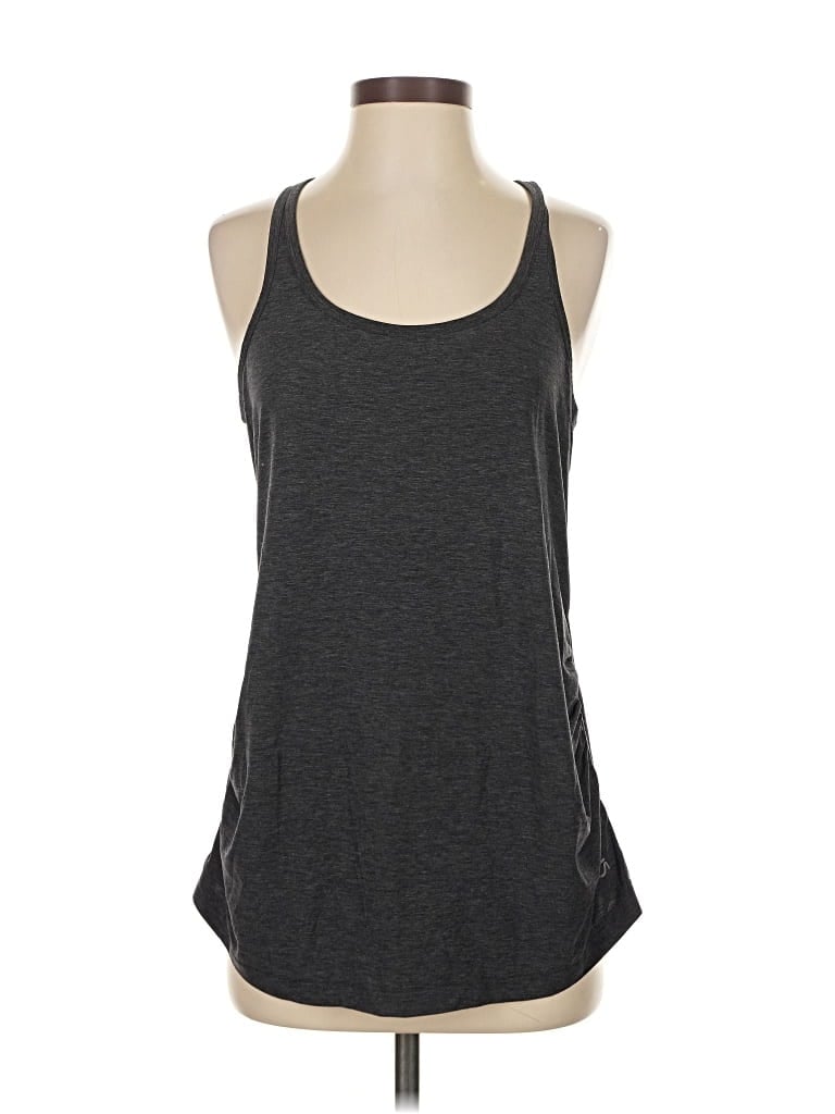 Pre-owned Gap Fit Active Tank Top In Gray