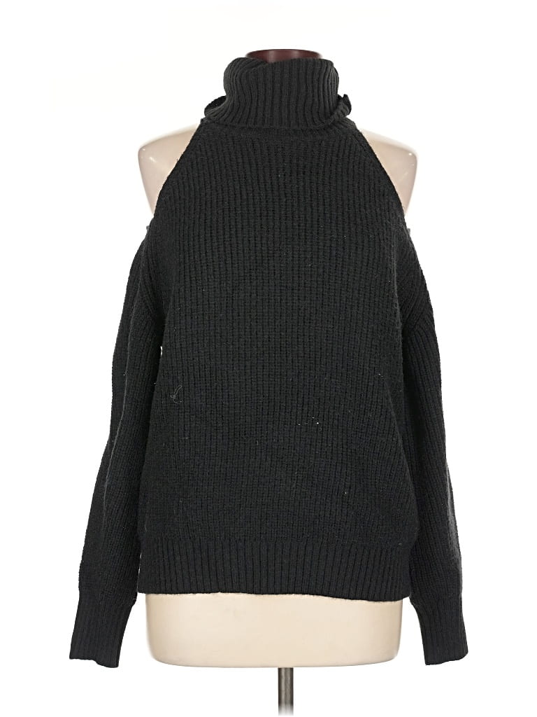 Pre-owned Hyfve Turtleneck Sweater In Black