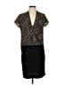 Gerard Darel Animal Print Black Casual Dress Size EU (FR) 36 / US 4 - photo 1