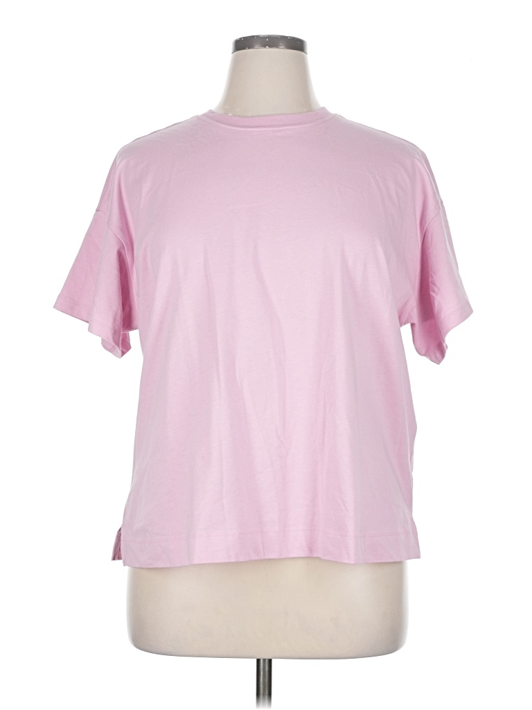 Pre-owned Old Navy Short Sleeve T-shirt In Pink