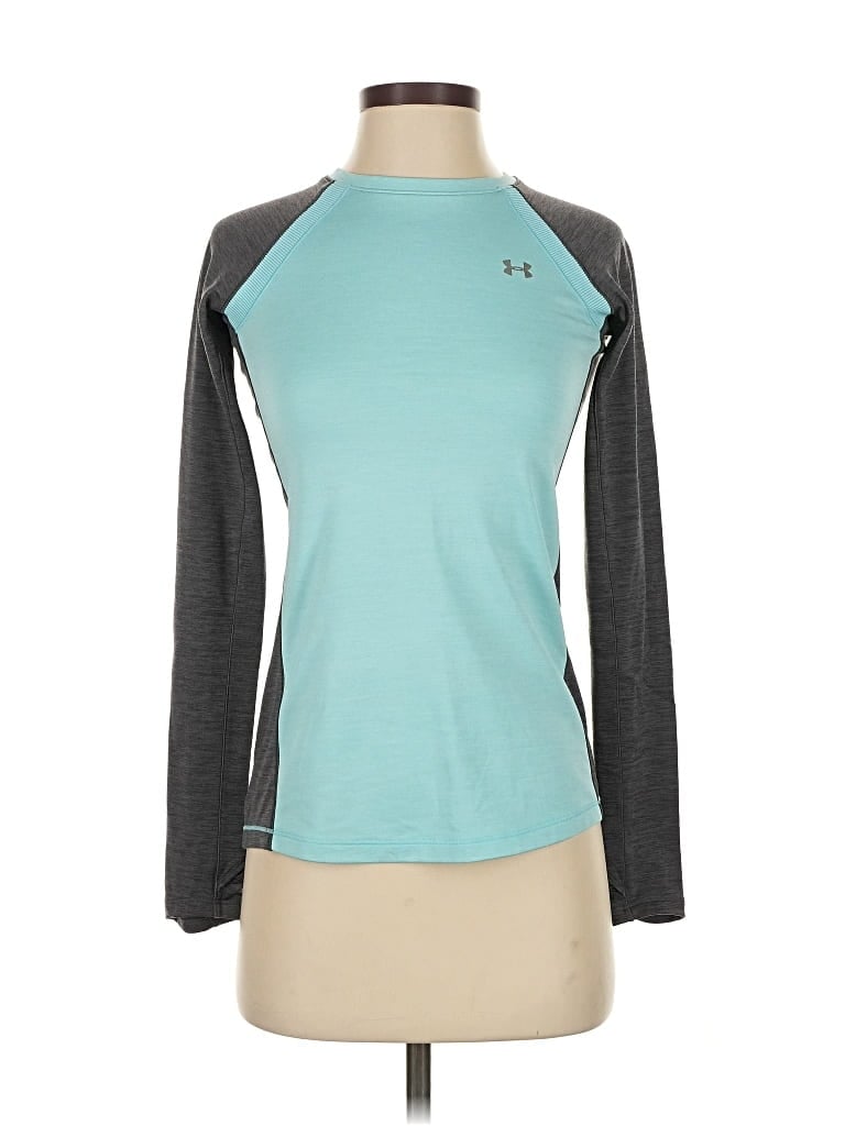 Pre-owned Under Armour Long Sleeve T-shirt In Blue