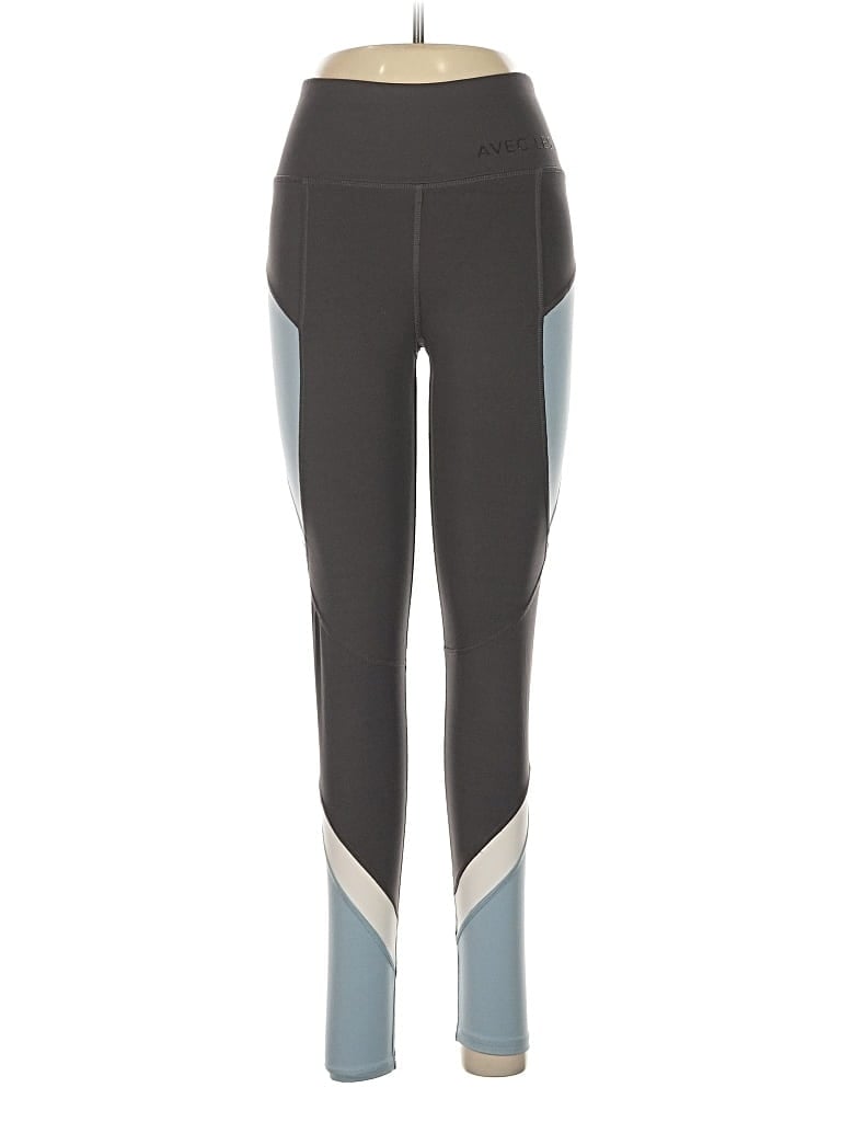 Pre-owned Avec Les Filles Active Pants In Gray