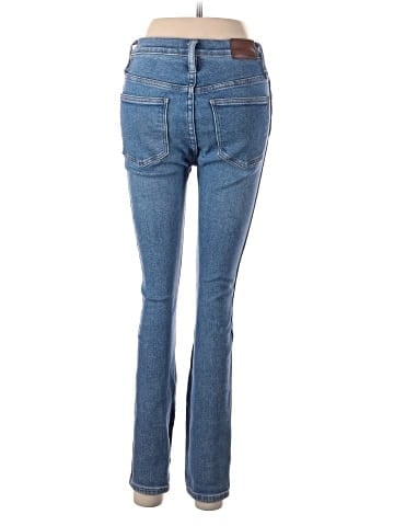 Madewell 10" High-Rise Skinny Crop Jeans in Sheffield Wash (view 2)