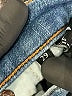 7 For All Mankind Hearts Blue Jeans Size 29 waist - photo 9