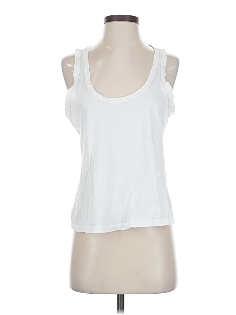 Pre-owned Z Supply Tank Top White Halter Neckline Tops