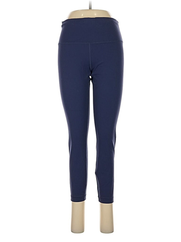 Pre-owned Lululemon Athletica Active Pants In Blue