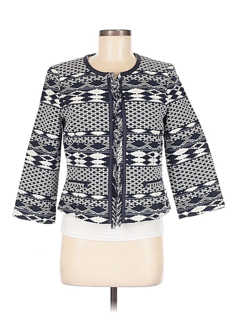 Pre-owned Laundry By Shelli Segal Blazer Jacket In Blue