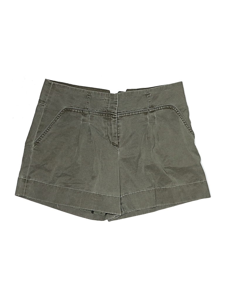 Pre-owned Bcbgmaxazria Khaki Shorts In Green