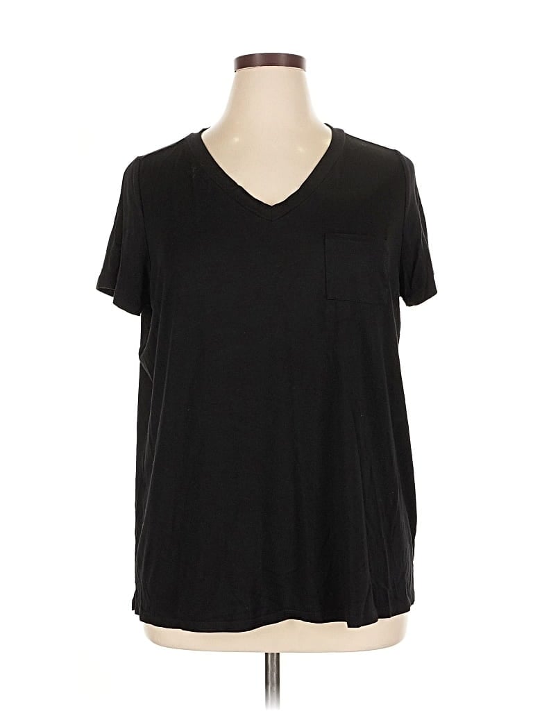 Pre-owned Market & Spruce Short Sleeve T-shirt In Black