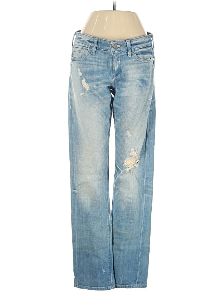 Pre-owned Pilcro And The Letterpress Jeans In Blue