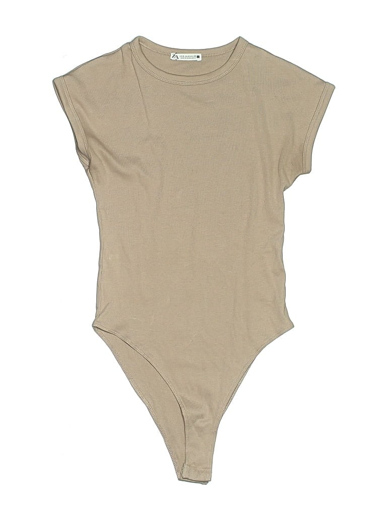 Pre-owned Zara Bodysuit In Brown