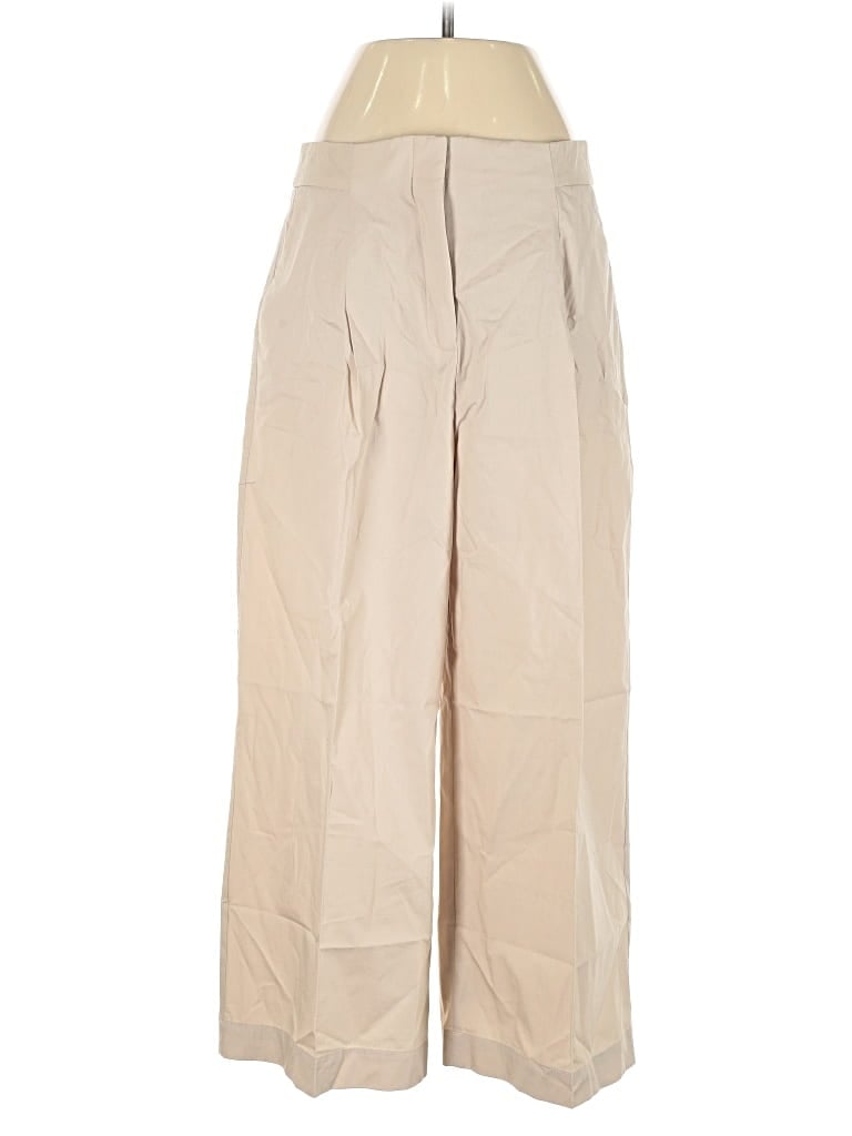 Pre-owned Mng Khaki Pant In Brown