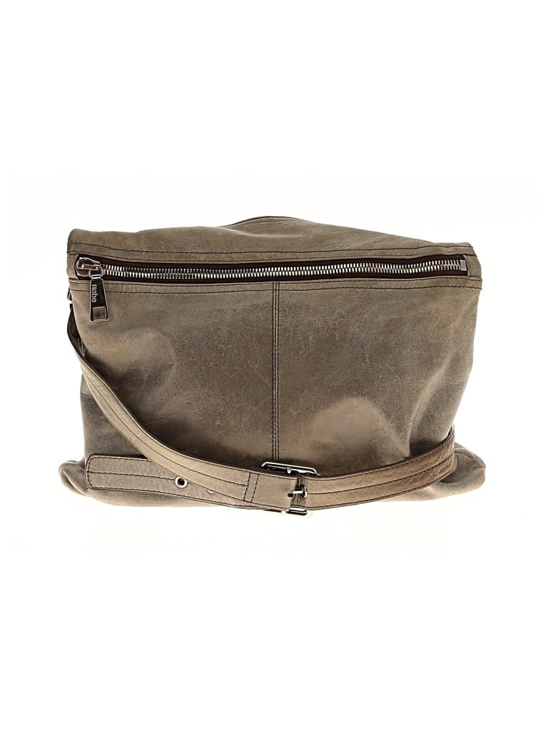 Pre-owned Hobo The Original Hobo Bag The Original Leather Crossbody Bag In Green