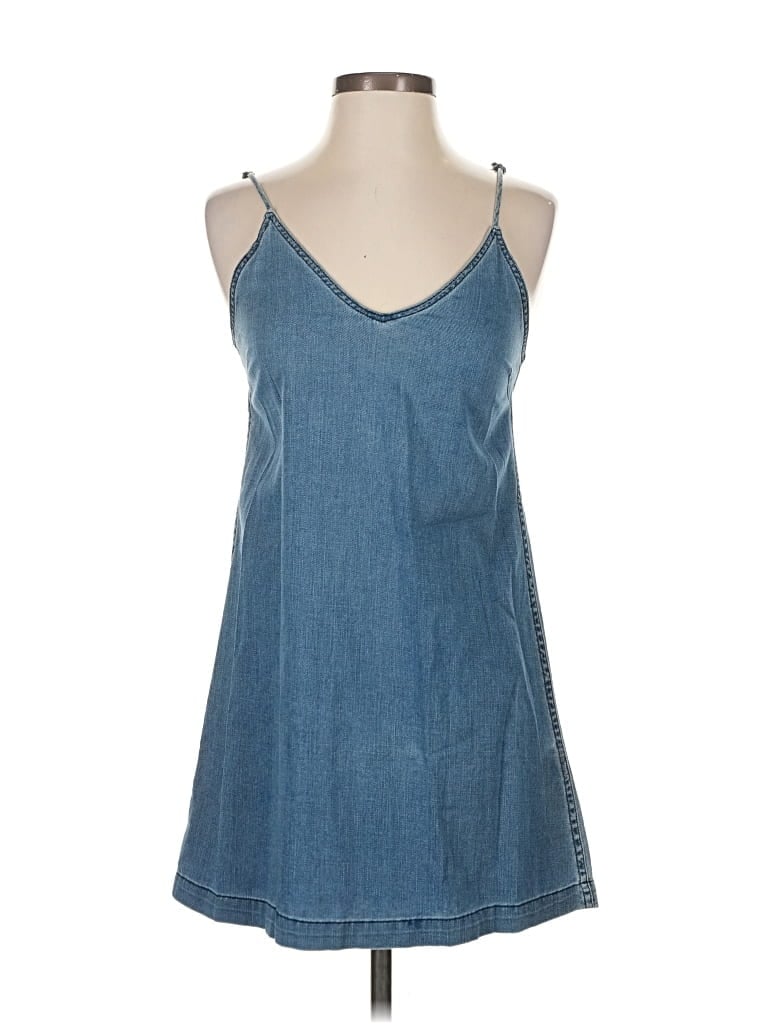 Pre-owned Wilfred Free Casual Dress In Blue