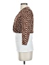 Talbots 100% Cotton Polka Dots Brown Blazer Size 4 - photo 5