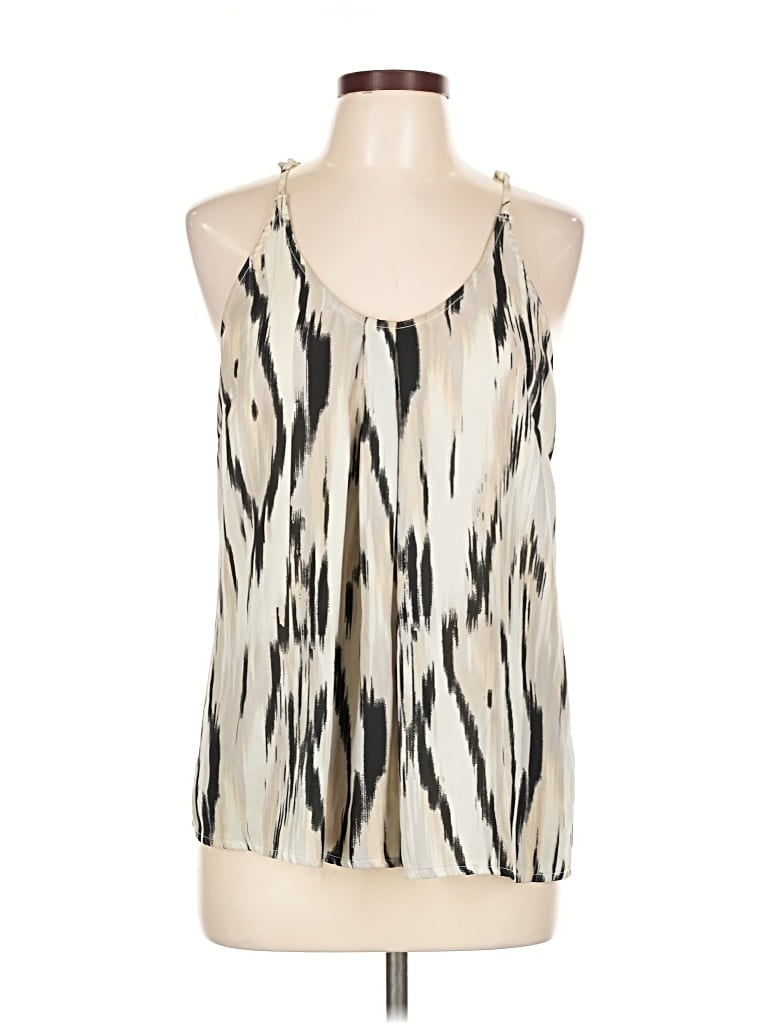 CYNTHIA ROWLEY TJX Pre-owned Sleeveless Blouse In White