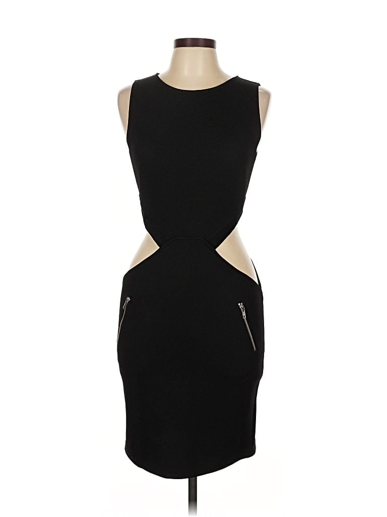 Pre-owned Torn By Ronny Kobo Cocktail Dress In Black