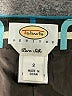 Talbots 100% Silk Graphic Blue Silk Skirt Size 2 (petite) - photo 3