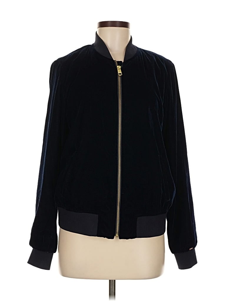 Pre-owned Tommy Hilfiger Track Jacket In Black