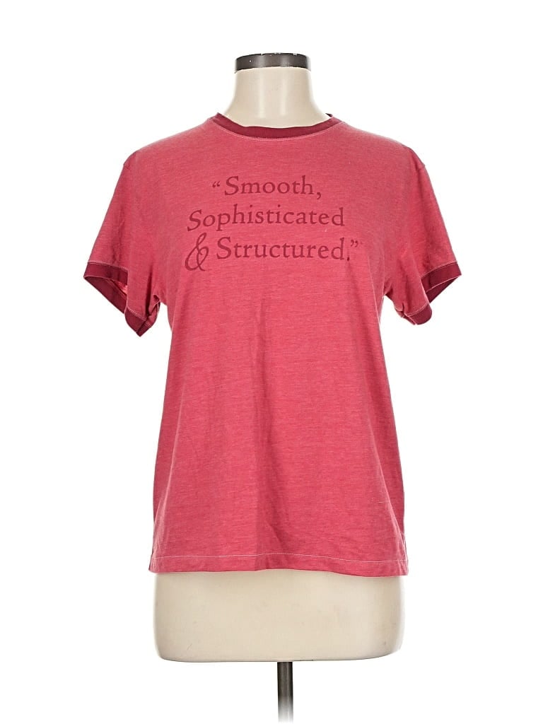 ASSORTED BRANDS Pre-owned Short Sleeve T-shirt In Red