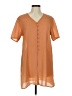 Lotus Orange Short Sleeve Blouse Size MedEstimated - photo 1