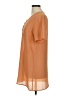 Lotus Orange Short Sleeve Blouse Size MedEstimated - photo 5