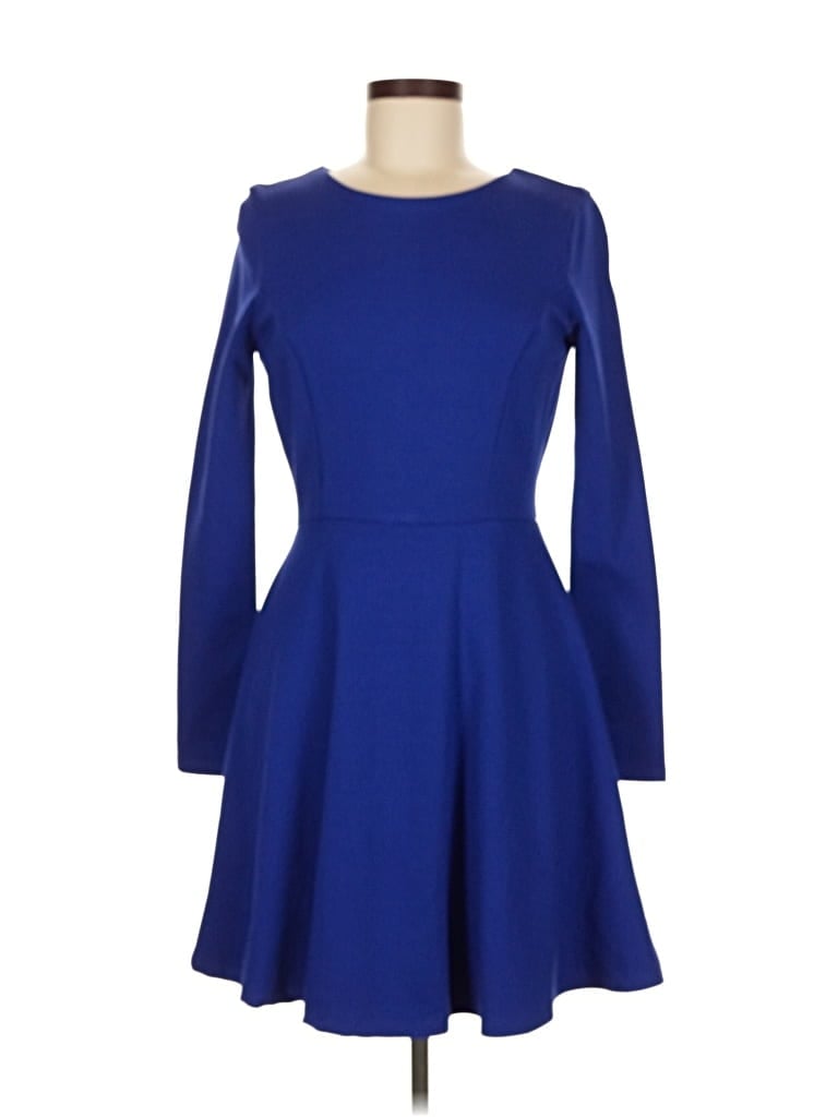 Pre-owned Lulus Cocktail Dress In Blue