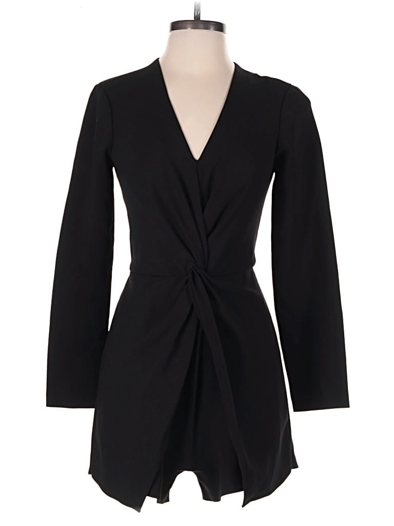 Pre-owned Shoshanna Romper In Black