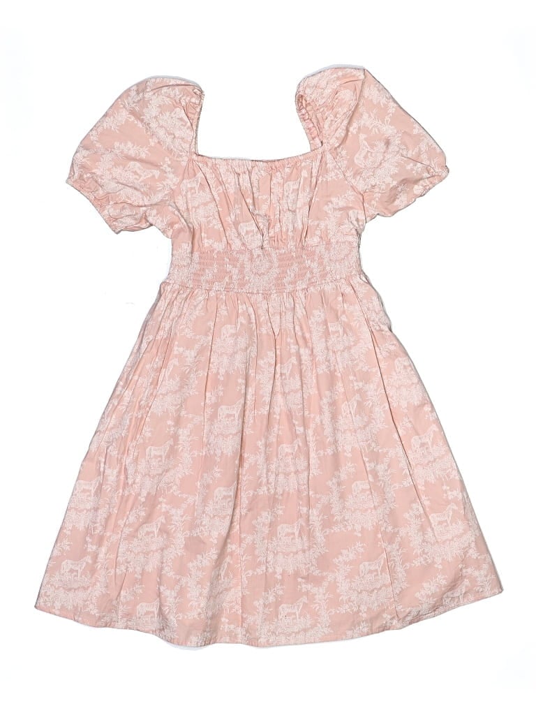 Pre-owned Janie And Jack Kids' Dress In Pink