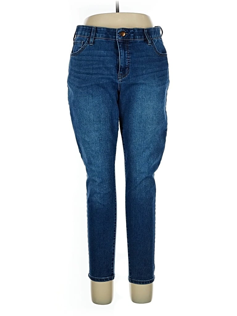 Pre-owned Ava & Viv Jeans In Blue