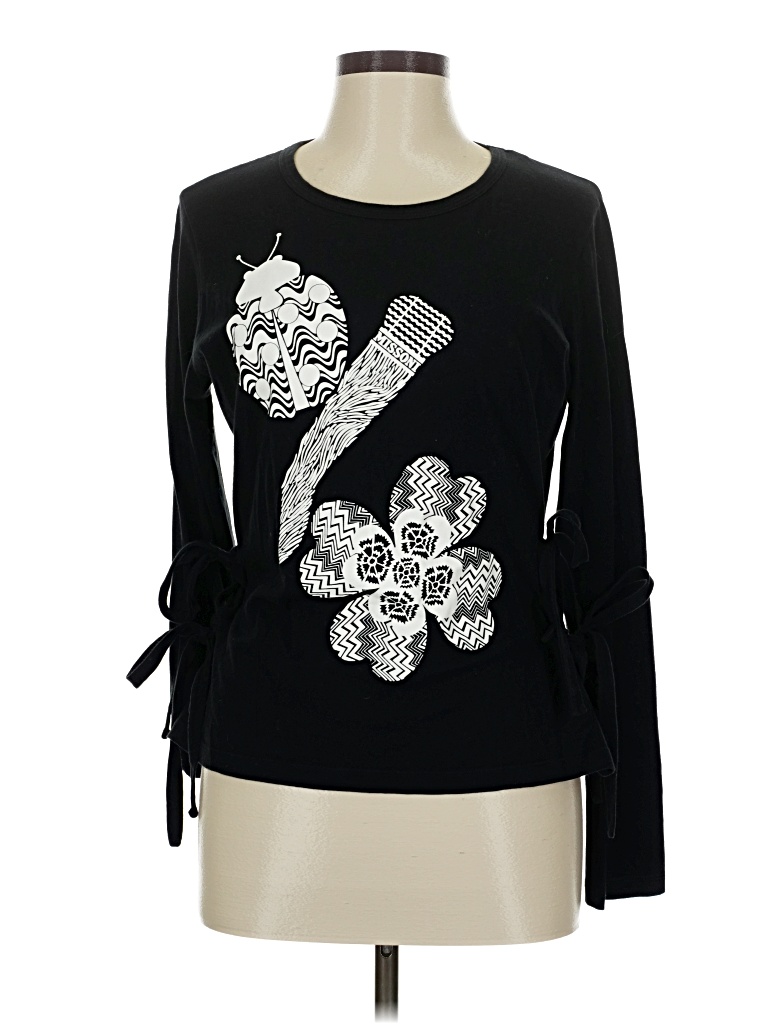 Pre-owned Missoni Long Sleeve T-shirt In Black